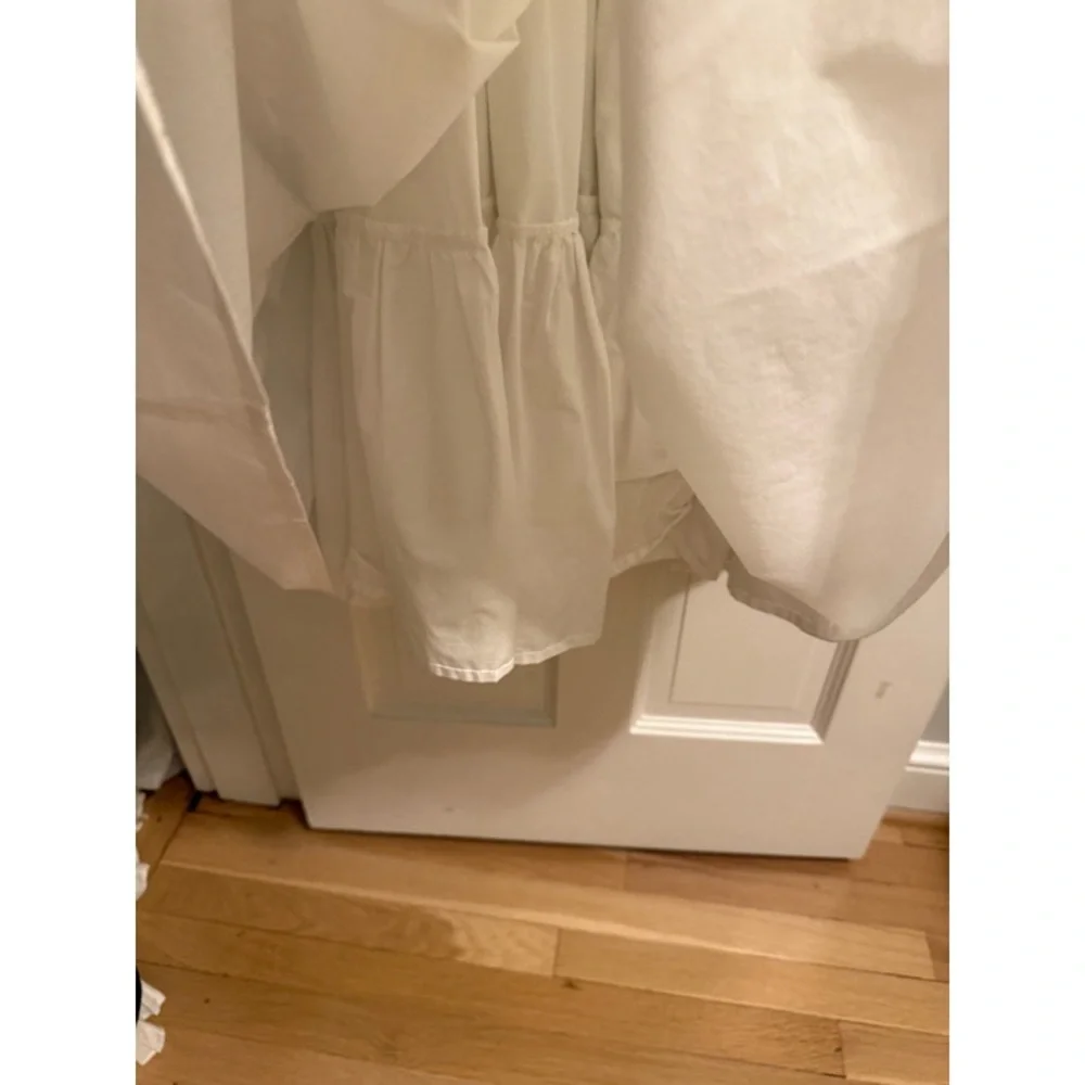 House of CB ‘Perle’ White Lace Trim Midi Dress - Picture 8 of 14